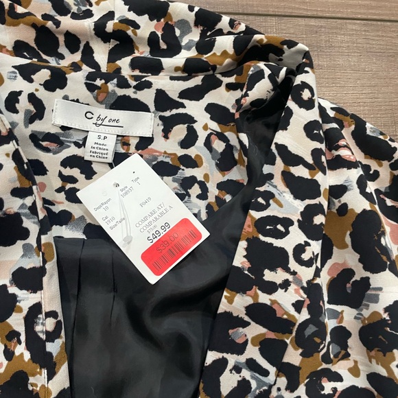 Multi-coloured leopard print blazer - Picture 3 of 3